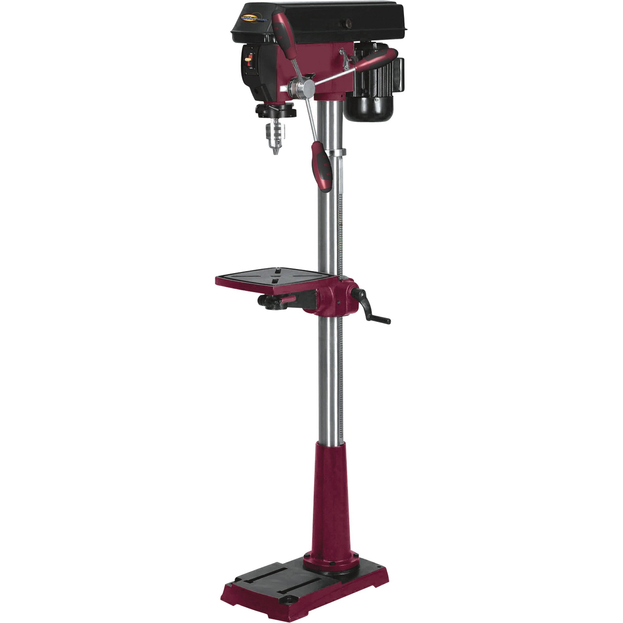 Please see replacement item# 49384. Northern Industrial Tools Floor Mount Drill Press — 16-Speed, 1 HP